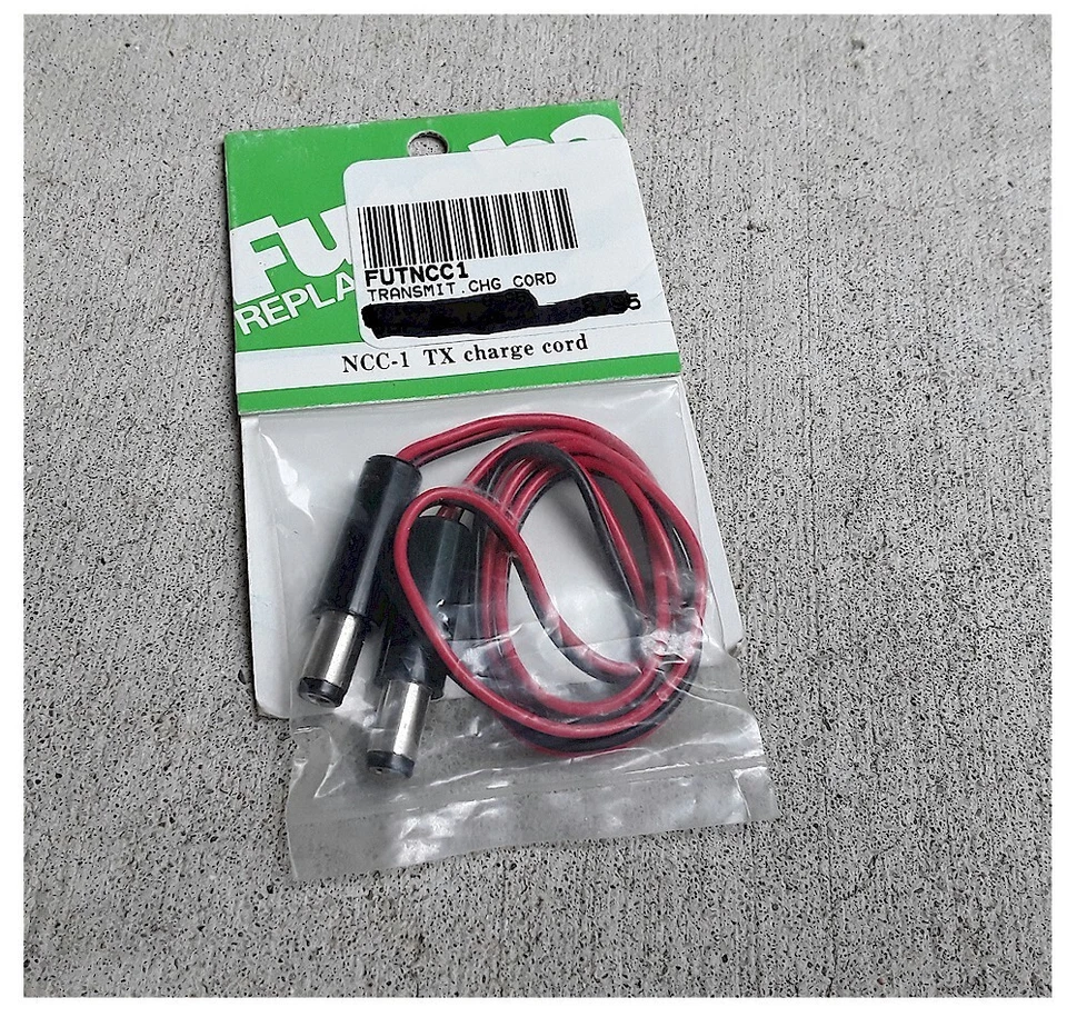 Rádio de controle remoto antigo vintage RC Futaba Tx transmissor cabo de carga NCC-1 (1) FUTM4200 - Imagem 1 de 1