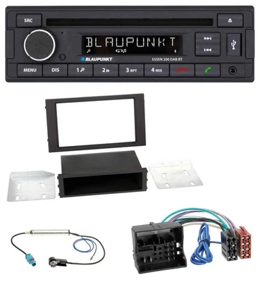 Blaupunkt USB MP3 Bluetooth DAB CD Autoradio für Seat Leon (2012-2020) - schwarz - Bild 1 von 4