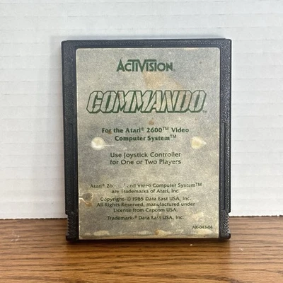 Commando Atari 2600 Activision - Image 1 of 3