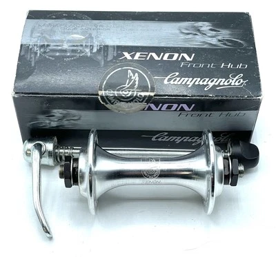 Campagnolo Xenon Front Hub 32 Hole w/ Skewer Made in Italy New In Box Vintage - Image 1 of 4