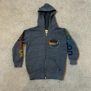 Aviator Nation Kids Zip Up Hoodie Size 8 - Picture 1 of 5