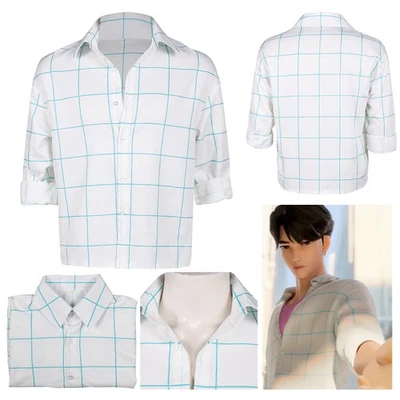 Jinu SAjA Rosa Blanco Camisas Disfraz Juegos con disfraces Halloween Carnaval Fiesta Traje Foto 1 de 4