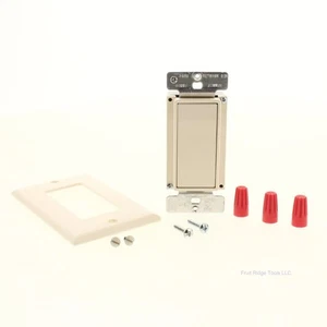 Pass & Seymour 90660-LADP Light Almond Touch Dimmer 1-polig Ein/Aus 600W 120 VAC - Bild 1 von 5