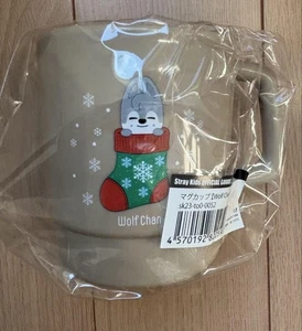 Stray Kids SKZOO Bang Chan Wolf Chan Tasse Xmas Popup Store 2023 Official K-Pop - Bild 1 von 12