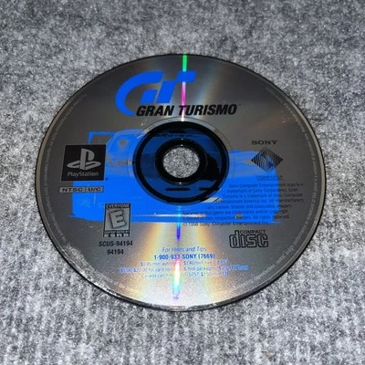 PS1 Gran Turismo (Sony Playstation 1, 1998) - DISC ONLY - Image 1 of 2