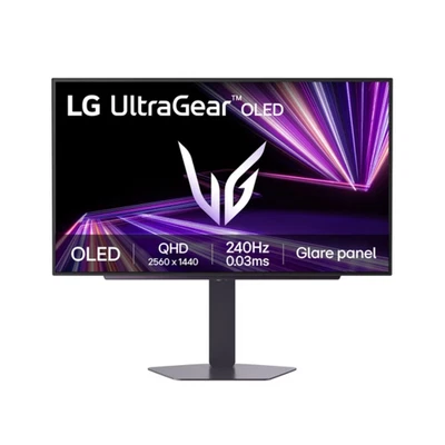 LG UltraGear 27GX704A-B 27" OLED QHD 280Hz 0.03ms Gaming Monitor 27GX704A-B.AEK - Image 1 of 4