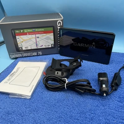 Garmin DriveCam 76 7" GPS Navigator with Built-In Dash Cam 010-02729-00 - Image 1 of 4