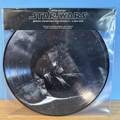 Star Wars: Episode IV: A New Hope - John Williams - 2 x Vinyl Picture Disc - New - Image 1 of 4