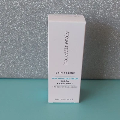 Bare Minerals Skin Rescue Pure Moisture Serum 30ml - Brand New in Box - RRP£58 - Image 1 of 4