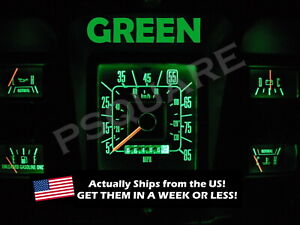 Gauge Cluster LED Dashboard Bulbs Green For Ford 73 79 F100 - F350 Truck 