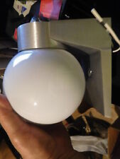 Progress Lighting Outdoor White Globe Single Wall Utility Light