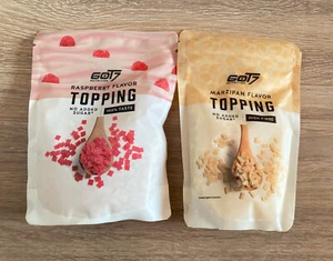 Got7 Topping-Set 2 tlg. Himbeer Marzipan *NEU* - Bild 1 von 2