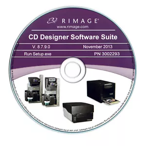 Rimage CD DVD Designer Software Suite V8.7.9.0 Everest and Prismplus Printers - Picture 1 of 4