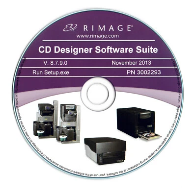 Rimage CD DVD Designer Software Suite V8.7.9.0 Everest and Prismplus Printers - Image 1 of 4
