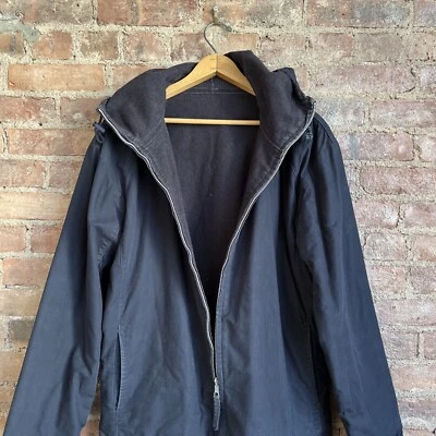 Chaqueta reversible 45 RPM para hombre, talla 5 (grande/delgada), lona índigo/fieltro Japón Foto 1 de 4