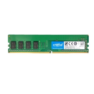 New Crucial 8GB DDR4 2666MHz PC4-21300 UDIMM Desktop Memory Ram CT8G4DFS8266 - Image 1 of 4