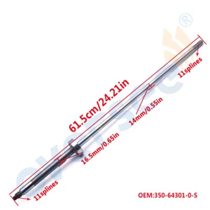 350-64301 Drive Shaft-Short For TOHATSU NISSAN Motor 9.9/15/18 HP NS15B2/NS18C2 - Picture 1 of 3