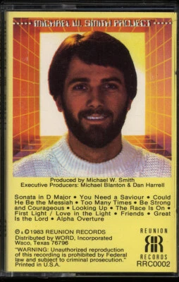 Michael W. Smith Project (1983) Reunion Records cassette brand new sealed - Image 1 of 2