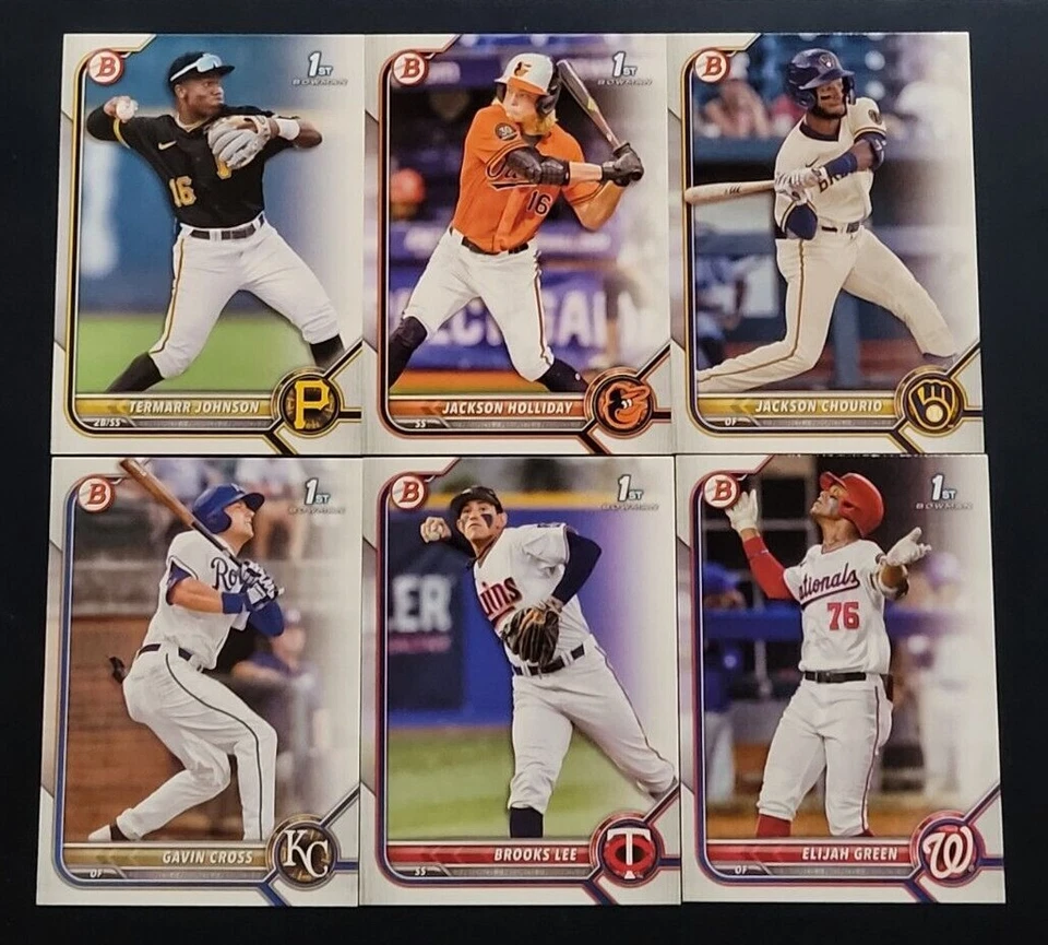 2022 Bowman Draft PAPER BASE BD-1 to BD-200 with 1st Prospect Cards You Pick - Image 1 of 1