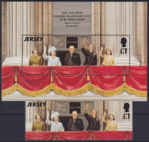 F-EX35118 UK ENGLAND JERSEY MNH 1995 ROYAL QUEEN ELIZABETH FREEDON CHANEL IS  - Picture 1 of 1