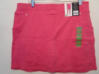 Pantalón corto de tenis camelia grande Jones New York para mujer The Patch Pocket fácil de poner Foto 1 de 4
