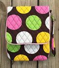 New Quilted Colorful Polka Dot iPad eReader Tablet Case Carrier Purse