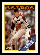 1988 Topps Nolan Ryan HOF #250 Houston Astros Mint