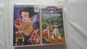 New Mary Poppins (VHS, 1998) Factory Sealed Snow White VHS Platinum Edition  - Bild 1 von 3