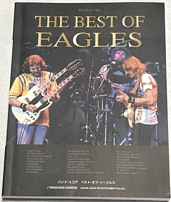 The Best Of Eagles Band Score Japan Guitar Bass Drums Vocal TAB Music Book - Image 1 of 4