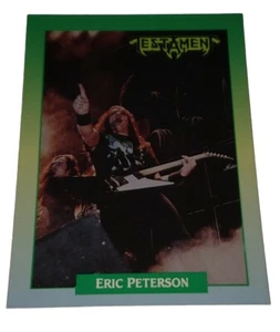 1991 Brockum RockCards #41 Eric Peterson Testament Rock Hair Metal Band Cards - Picture 1 of 12
