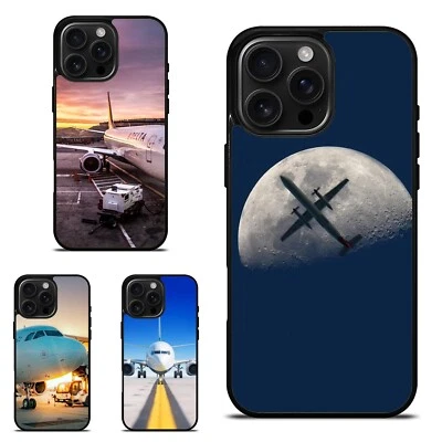 Universal Cover For iPhone SE4 16E 12 13 14 15 16 Pro Max Flight Sky Plane Cloud - Image 1 of 4