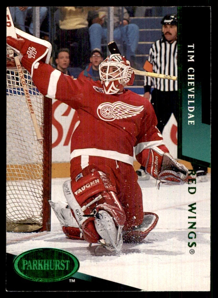 1993-94 Parkhurst Emerald Ice Tim Cheveldae Detroit Red Wings #59 - Image 1 of 2
