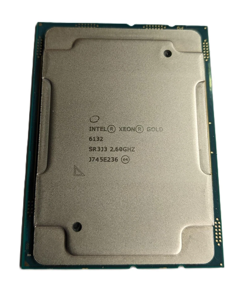 Intel Xeon Gold 6132 CPU Processor SR3J3 14 Cores 19.25MB Cache 3.70GHz LGA3647 - Image 1 of 1