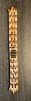 Correa de reloj para mujer RELIC oro rosa de 14 mm Foto 1 de 4