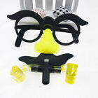 5 PCS Party Blowers Nose Mustache Glasses Whistle Birthday Party Noisemaker