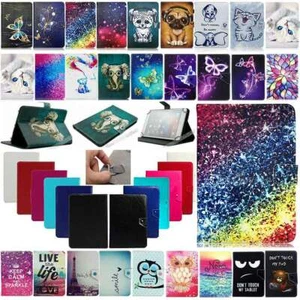 AU For LASER 10" inch 1090IPS MID-1087 Tablet Universal Leather Stand Case Cover - Picture 1 of 54