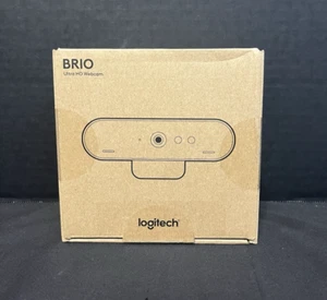 Logitech Brio 4K Ultra HD Webcam - 960-001105 - NIB - Photo 1/5