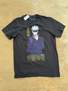 Jujutsu Kaisen Black M T-shirt Lunch Box Gojo New - Picture 1 of 7