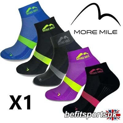 RUNNING SOCKS BLISTER TWIN SKIN WOMENS LADIES MENS MORE MILE PREVENTER SPORTS 1 - Image 1 of 4