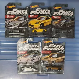 Hot Wheels Fast & Furious 2019 Mclaren Lamborghini Ford Torino Nissan Mercedes - Imagen 1 de 1