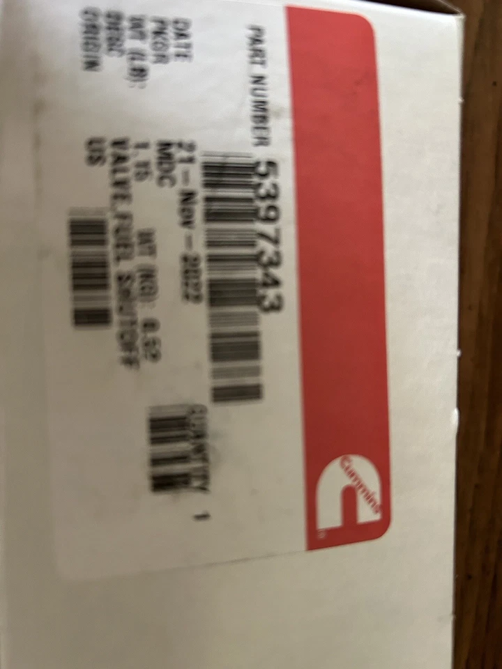 Cummins Fuel Shutoff Valve - Image 1 of 1