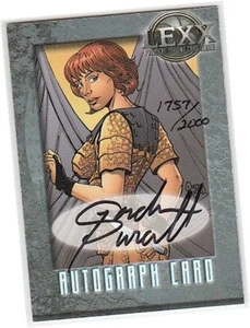 Lexx Premiere - A7 Gordon Purcell - Artist Auto/Autograph Card 1757/2000 DF 2002 - Picture 1 of 3