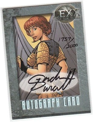Lexx Premiere - A7 Gordon Purcell - Artist Auto/Autograph Card 1757/2000 DF 2002 - Image 1 of 3