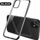 Plating Clear Case Cover For Iphone 12 Mini 12 Pro 12 Pro Max 5g Shockproof Slim