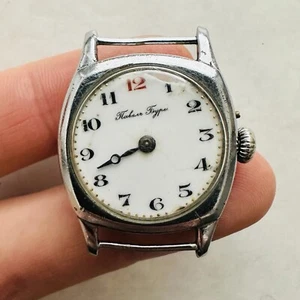 RARO Reloj Muñeca Suizo Ruso PAVEL BURE PAUL BUHRE REPARACIÓN ART DECO ROJO 12 - Imagen 1 de 17