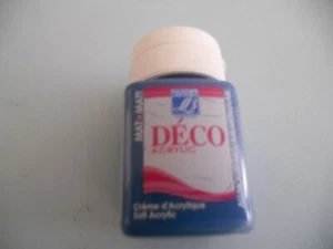 creme d'acrylique lefranc et bourgeois pot 50 ml bleu marine