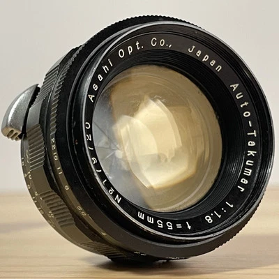 [ULTRA RARE Black?] Asahi Pentax Auto-Takumar 55mm f1.8 M42 for K King Japan G - Image 1 of 4
