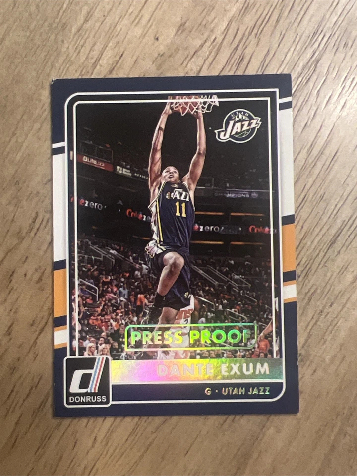 Dante Exum 2015-16 Donruss Utah Jazz Prensa Prueba/10 Foto 1 de 4