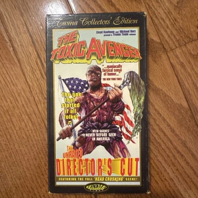 The Toxic Avenger (VHS, 1997) Unrated Director's Cut - Troma Collector's Edition - Image 1 of 4