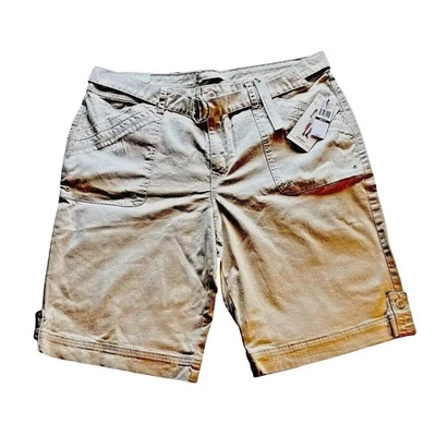 Бермудские шорты размер 18 женские ванильные новые с бирками Gloria Vanderbilt хаки  - Изображение 1 из 4